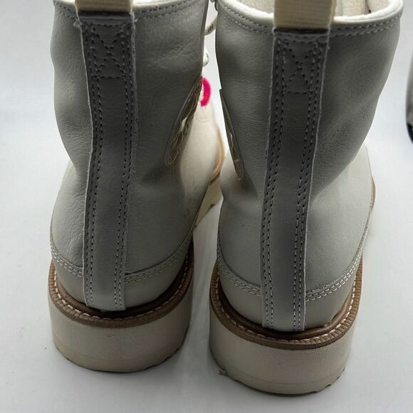 Converse Chuck Taylor Crafted Boot Hi Egret/Ivory/Pink 173212C M 8.5 | W 10- NWB - Picture 8 of 13